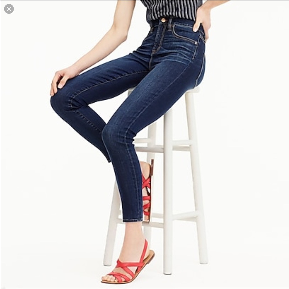 J crew toothpick ankle jeans - Picture 2 of 8